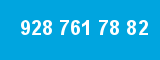 928 761 78 82 928 761 78 82